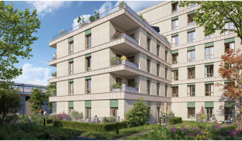 Aubervilliers programme immobilier neuve « Passerelle du Chemin Vert »  (2)