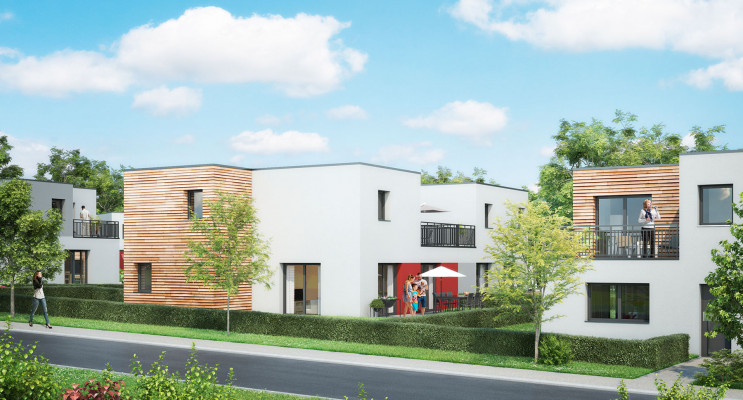 Metz programme immobilier neuf &laquo; Villas Valeria &raquo; 