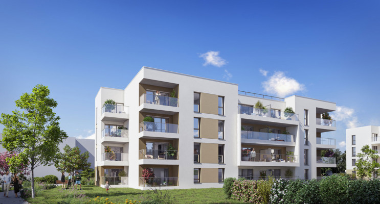 Ploemeur programme immobilier neuf &laquo; L'Ecrin des Ormes &raquo; en Loi Pinel 