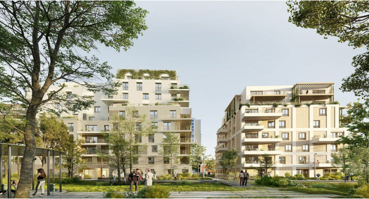 Rouen programme immobilier neuf &laquo; Blossom Park &raquo; en Loi Pinel 
