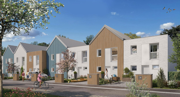 Bray-Dunes programme immobilier neuf &laquo; Les Cottages Dunes &amp; Mer &raquo; 