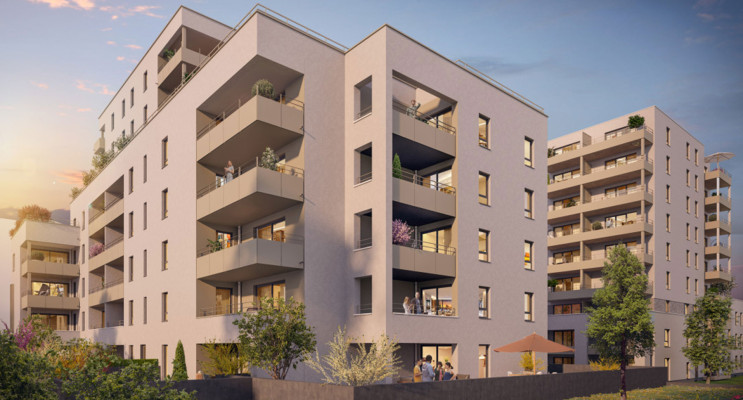 Metz programme immobilier neuf &laquo; Signature &raquo; en Loi Pinel 