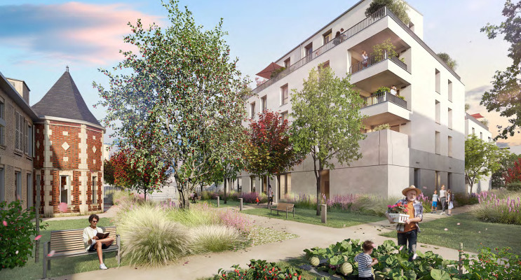 Ifs programme immobilier neuf &laquo; Les Promenades de Jade &raquo; en Loi Pinel 