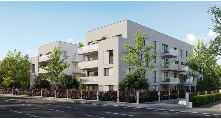 Bordeaux programme immobilier neuf « Domaine Tassigny