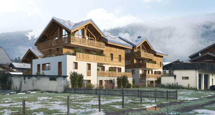 Morzine programme immobilier neuf &laquo; Les Dents Blanches &raquo; en Loi Pinel 