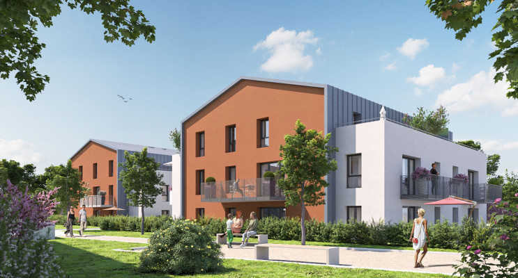 Corbas programme immobilier neuf « Le Matisse