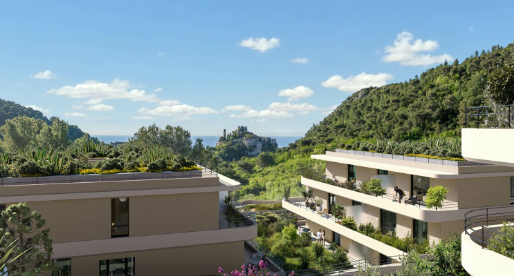 &Egrave;ze programme immobilier neuf &laquo; Blue Riviera &raquo; en Loi Pinel 