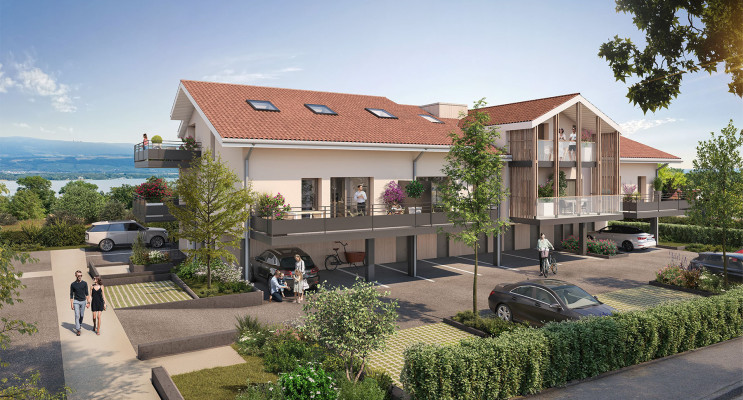 Messery programme immobilier neuf &laquo; Leman 360 &raquo; en Loi Pinel 