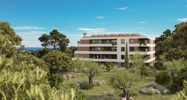 Antibes programme immobilier neuf &laquo; Vert Azur &raquo; en Nue Propri&eacute;t&eacute; 