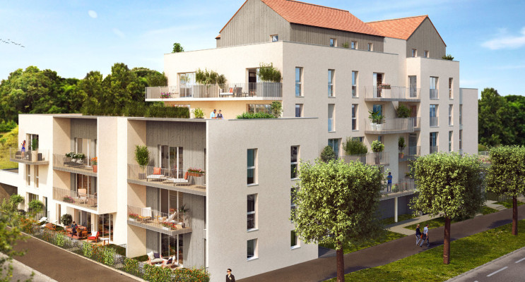 Caen programme immobilier neuf &laquo; Le Clos Mazarin &raquo; en Loi Pinel 