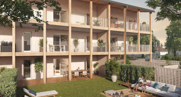 Avignon programme immobilier neuf &laquo; Les Jardins de Montfavet &raquo; | Logisneuf