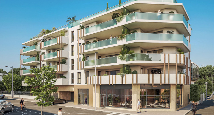 Cagnes-sur-Mer programme immobilier neuf &laquo; L'&Eacute;chapp&eacute;e Mer &raquo; 