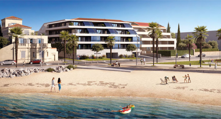 La Ciotat programme immobilier neuf &laquo; So Beach &raquo; en Nue Propri&eacute;t&eacute; 