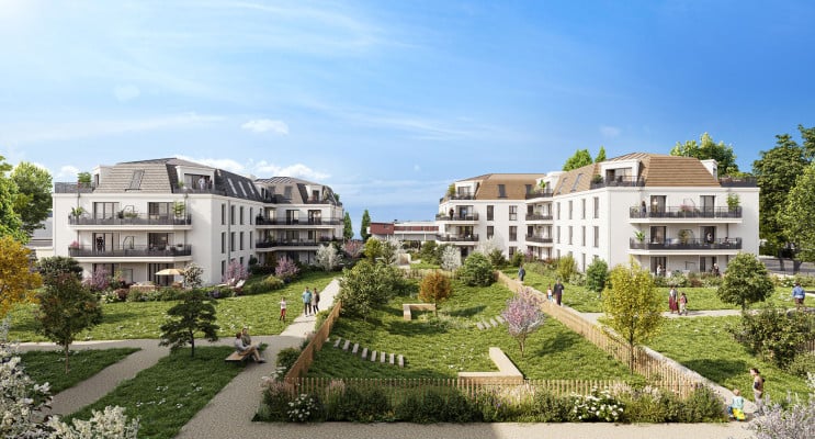 Goussainville programme immobilier neuf &laquo; Carr&eacute; Coubertin &raquo; | Logisneuf